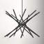 Runo Sputnik Modern Linear Chandelier-392439364