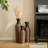 Hand-Woven PVC Rattan Vases Set of 3
