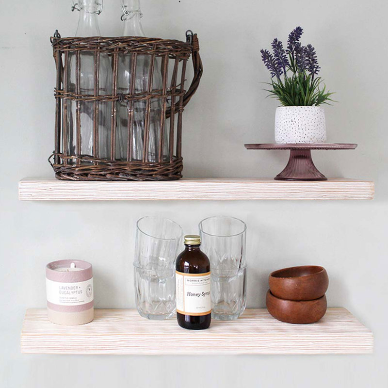 Pine Floating Shelf