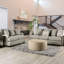 Repose-pieds de style transitionnel