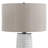 Uttermost Barat White Ceramic Table Lamp