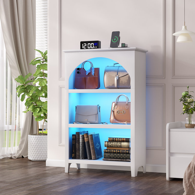 120.6cm H x 75cm W Bookcase, White