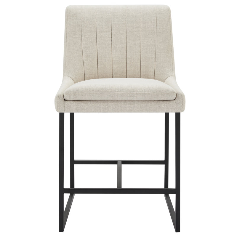 Tabouret de comptoir Welburn, Lin Performance Effie