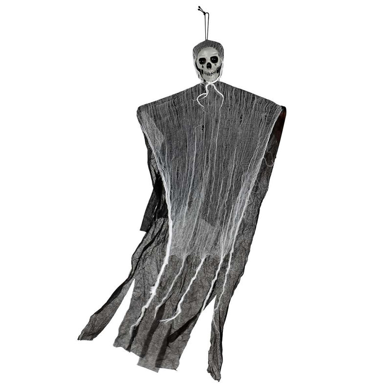 35,4 po d'Halloween, fantômes de squelettes suspendus