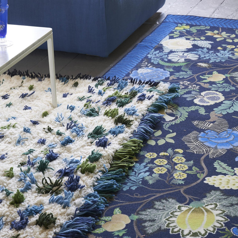 Eleonora Cobalt Rug, Rectangle 8'2" x 11'6"