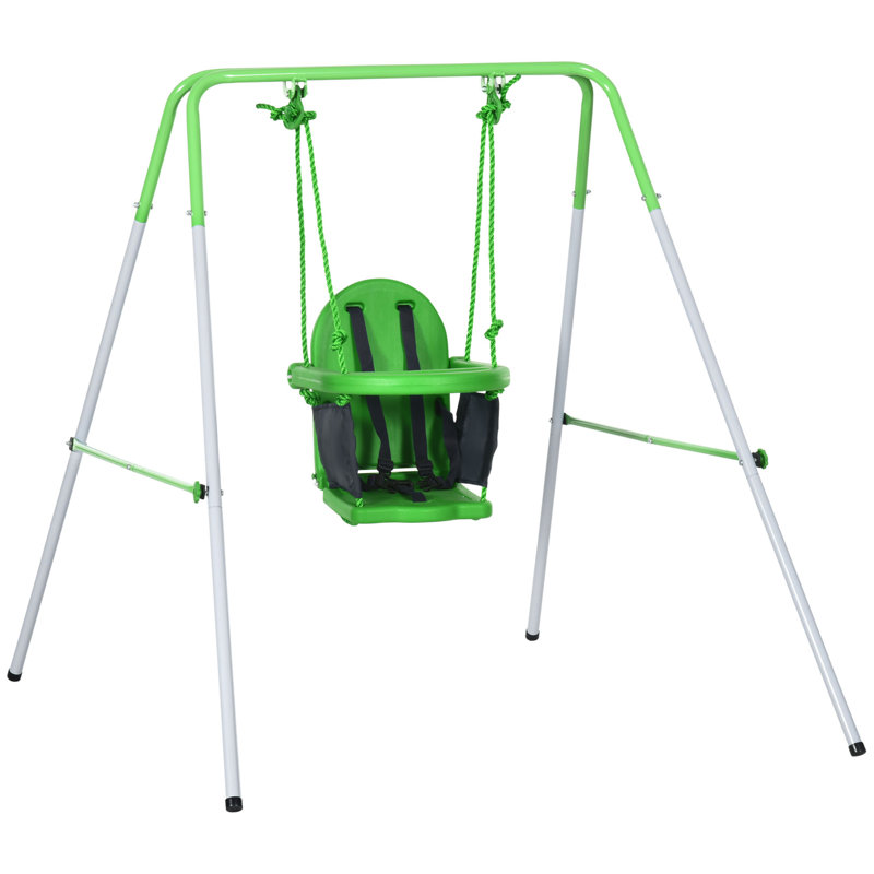 Latitude Run Metal Swing Seat