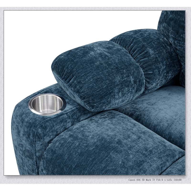 Fauteuil inclinable électrique Liyasi Dual OKIN, Bleu