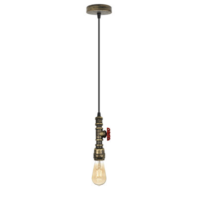 Buckeys 1 - Light Single Bulb Pendant