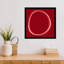 Red Circle par Alex Dunn - reproduction de cadre photo simple-186876331-186876330
