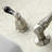Kingston Brass Duchess Double-Handle 3-Hole Wall-Mount Kitchen Faucet-48381133