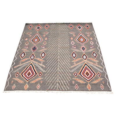 Tapis gris foncé Nataniel Finest Marrakesh 8 pi 1 po x 10 pi 5 po
