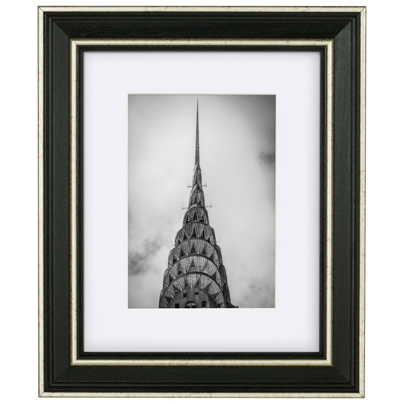Cadre photo Hodges, 8 po x 10 po emmêlé à 5 po x 7 po, Argent argent