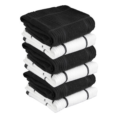 T-fal Solid and Check Dish Cloth