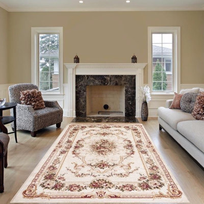  tapis Intérieur / Extérieur Ivoire Gwinn