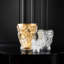 Bacchantes Handmade Crystal Table Vase