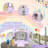 Inflatable Bounce House Kid Jump Bouncer Castle With Slide