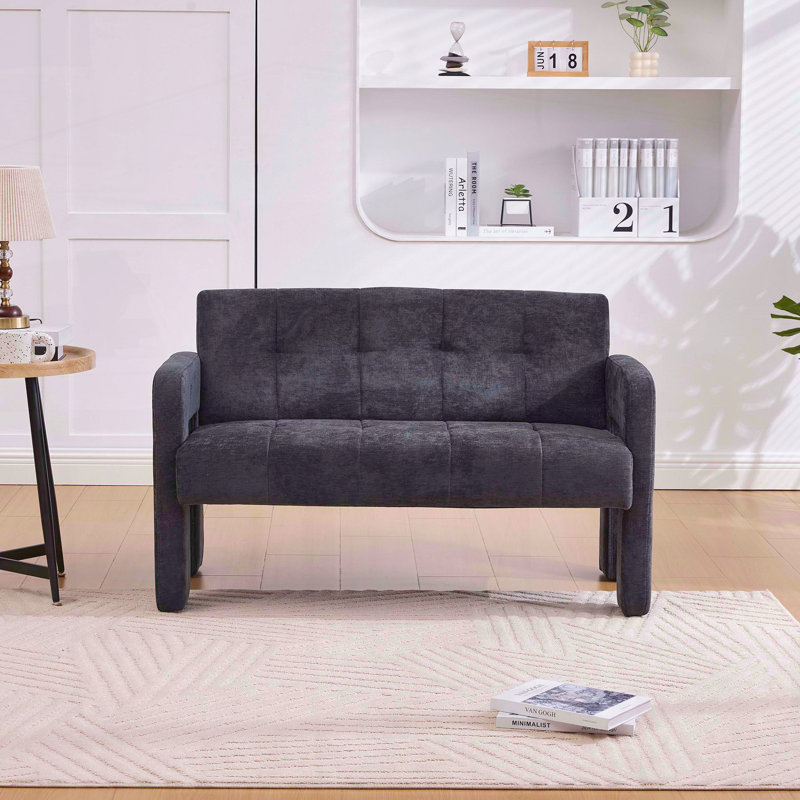 Fauteuil double Nordic, Noir