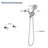 Volume Control Shower System with Rough in-Valve-116989433
