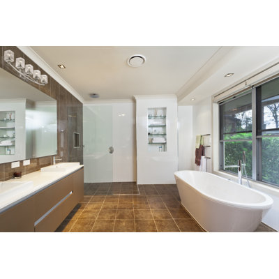 Vandoren 5-Light Dimmable Vanity Light with Chiseled Glass Shades 