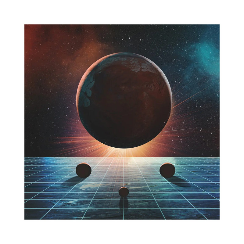 Gravity by Fran Rodriguez - Wrapped Canvas Print, 30.48 cm H x 30.48 cm W
