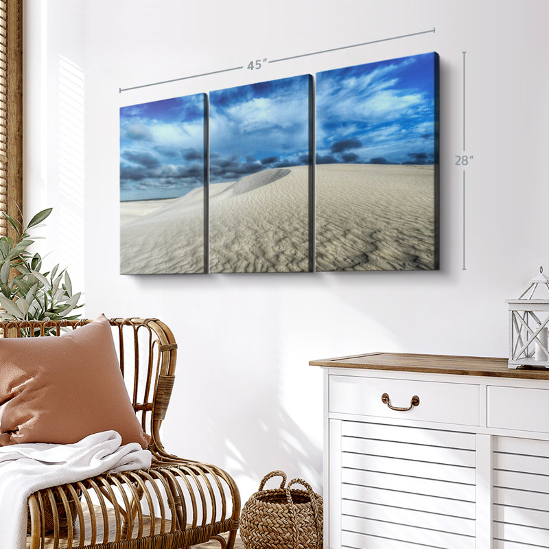«White Sand Dunes» sur toile, H 28 po x l 45 po
