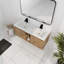 Meuble-lavabo mural 48 po avec double lavabo
