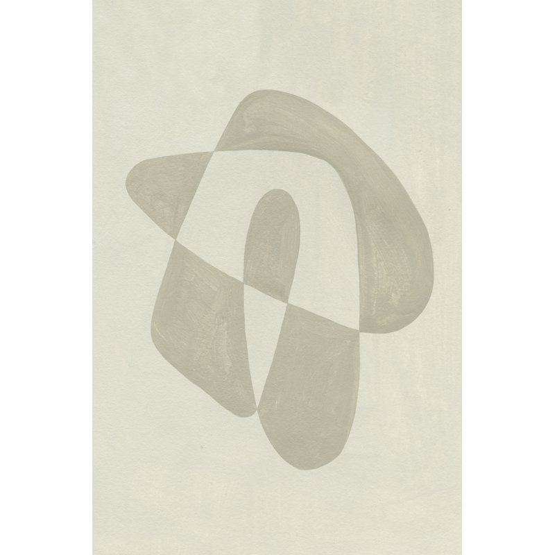 Soft Shape IV by Emma Caroline - Painting on Canvas, Wrapped Canvas, 76 cm H x 51 cm W
