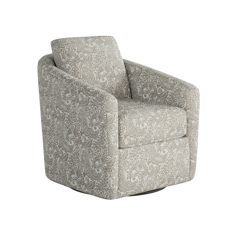 Daisey Swivel Glider, Charleston Platinum