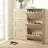 Rattan 3 Tier Shoe Storage