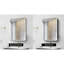 Space-saving Elegance Aluminium Bathroom Cabinet Modern Style Mirror For Wall Or Recessed Use