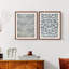 «Vintage Abstract IV», estampe numérique encadrée - ensemble de 2-2126738415-2126738414