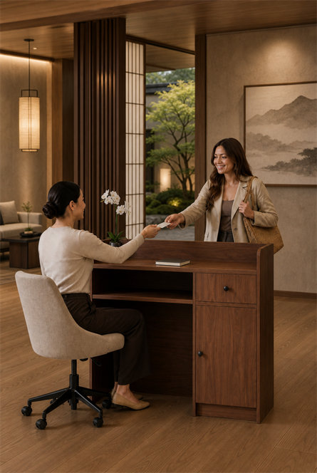 Freestanding Reception Desk
