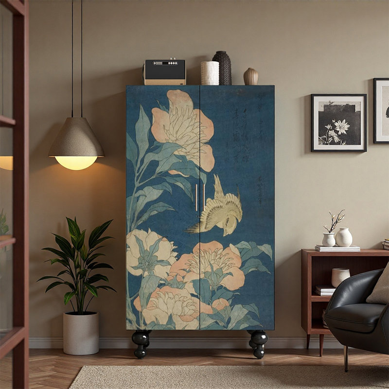 Garde-robe en bois de pin durable