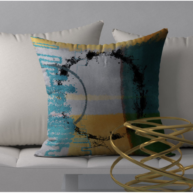 Reversible Throw Pillow, 20" x 20"