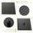 16 Inch Shower With Waterfall Tub Spout & Easy Installation - Oil Rubber Ceiling Mounted Three-valve Diverter-118765854