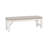 Helbert 60" Solid Wood and Upholstered Farmhouse Dining Bench-151126192