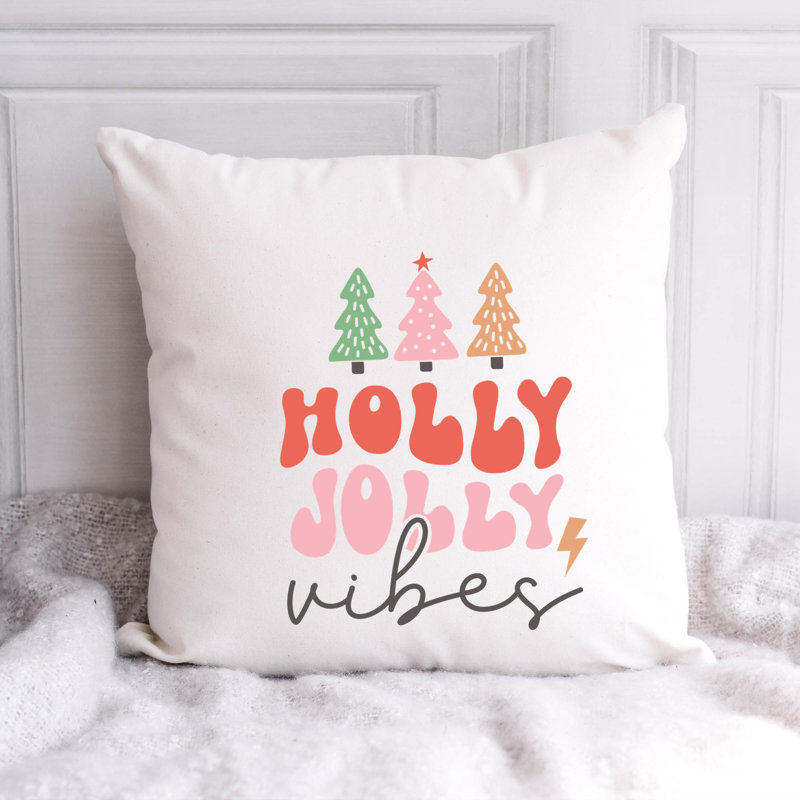 Coussin ChristmasCuteQuotes-08, 16 po x 16 po