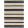 Sagaponeck Wool Striped Area Rug in Cinder/Cream
