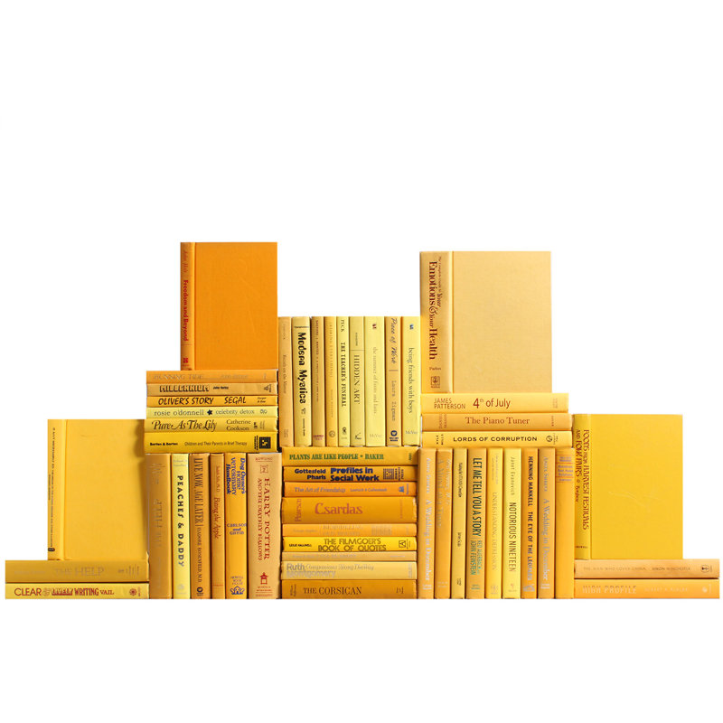 Modern Daffodil Book Wall, 50
