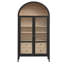 Vitrine de rangement arquée 74 po Nolan-107335493