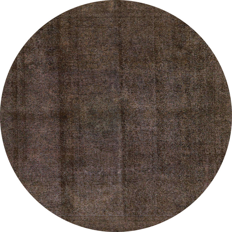 Abstract Indoor Rug, Round 8'