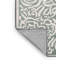 Tapis gris lavable à la machine-680428380