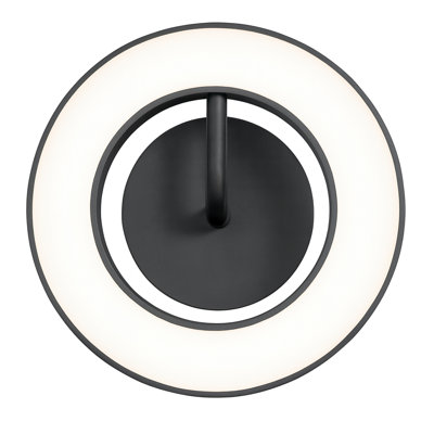 Une applique murale à DEL de 10 po - noir