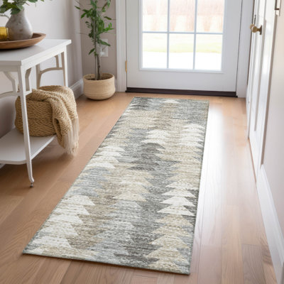 Tapis intérieur / extérieur en polyester tissé à la machine Smeraldo