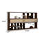 Étagère de rangement murale 37,25 po Mid-Century