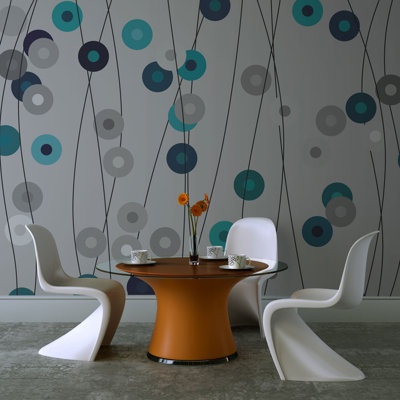 Polka Dots Wall Mural