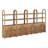 3 Tier Book Shelf 72" Tall Arched Bookcase With Storage, Set of 4-1286311655