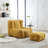 Bean Bag Chair, Comfortable Bean Bag For Adults, Super Soft Lazy Sofa Chair With Memory Foam And Ottoman, Indoor Modern Focus Bean Bag Chair For Living Room, Bedroom, Apartment-475784461