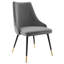 Chaise parsons capitonnée en velours-148914987