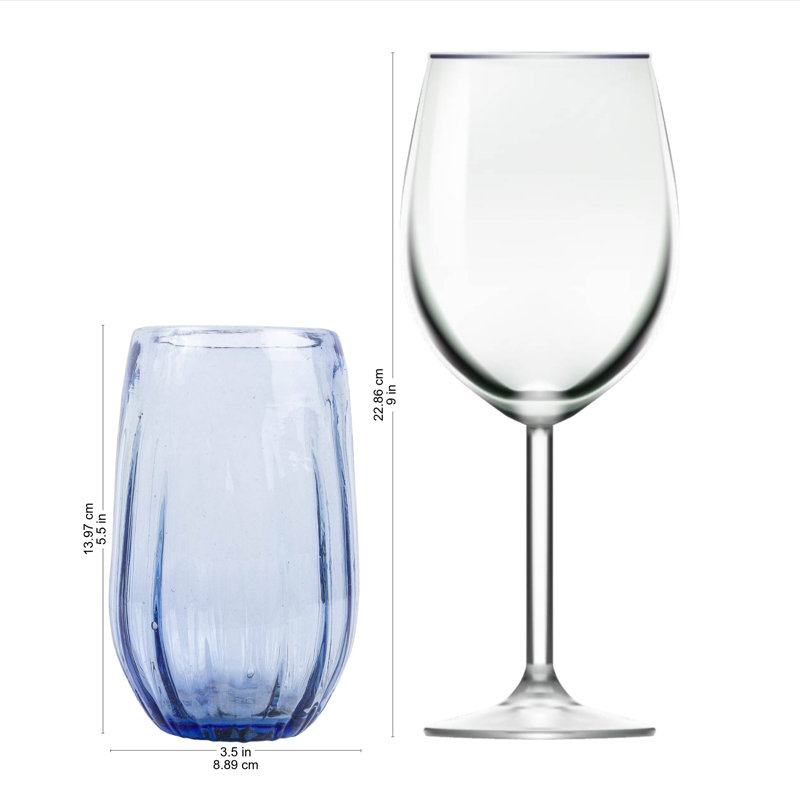 Fiesta 16 oz. Wine Glass Set